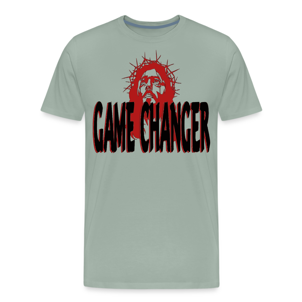 "Game Changer" T-Shirt - steel green