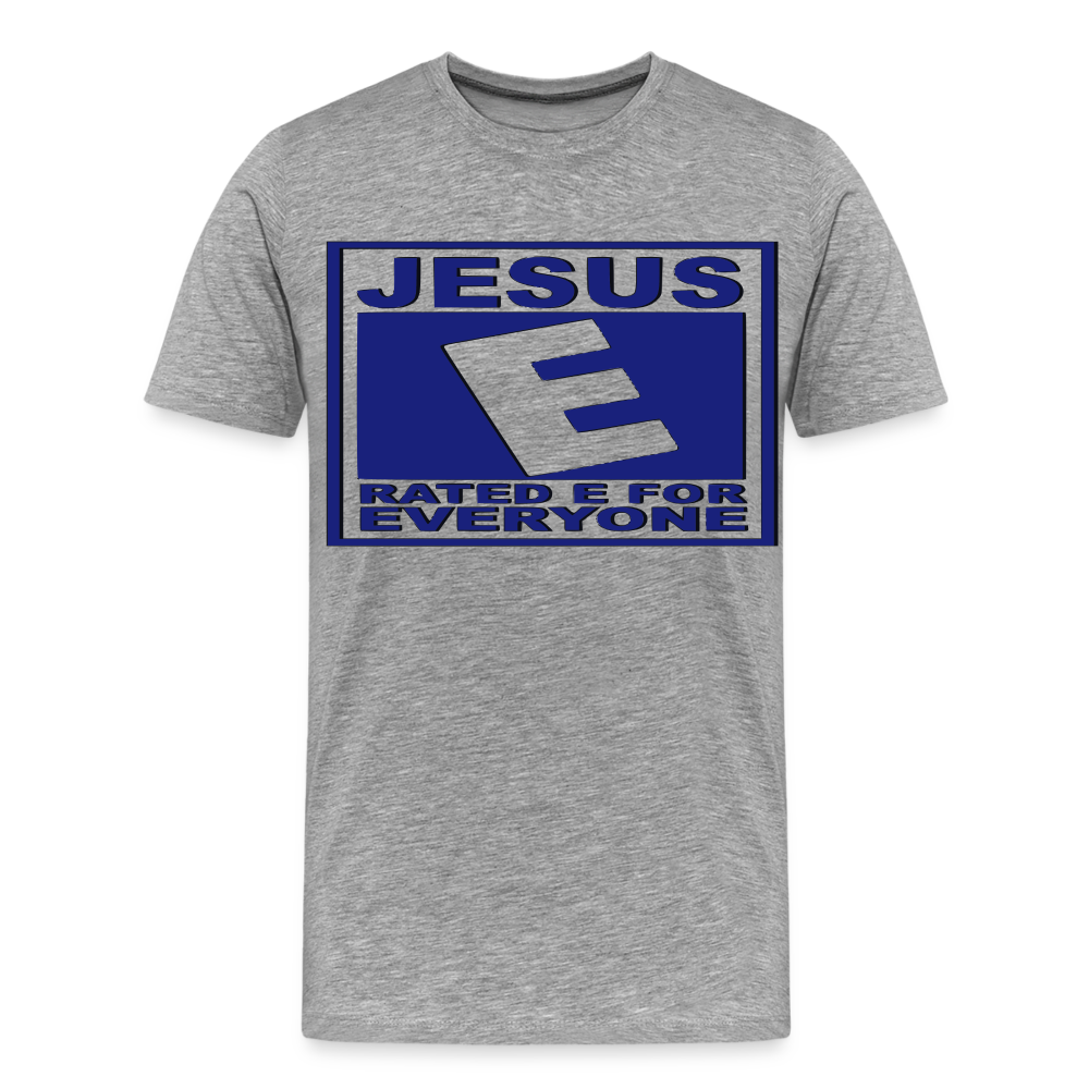 "Jesus" T-Shirt - heather gray