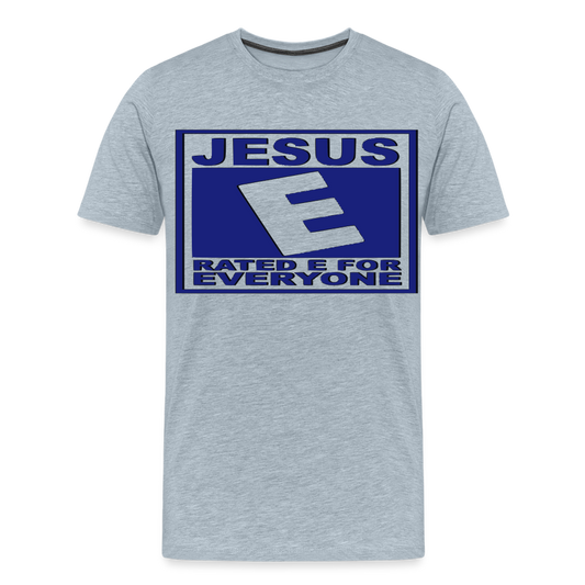 "Jesus" T-Shirt - heather ice blue