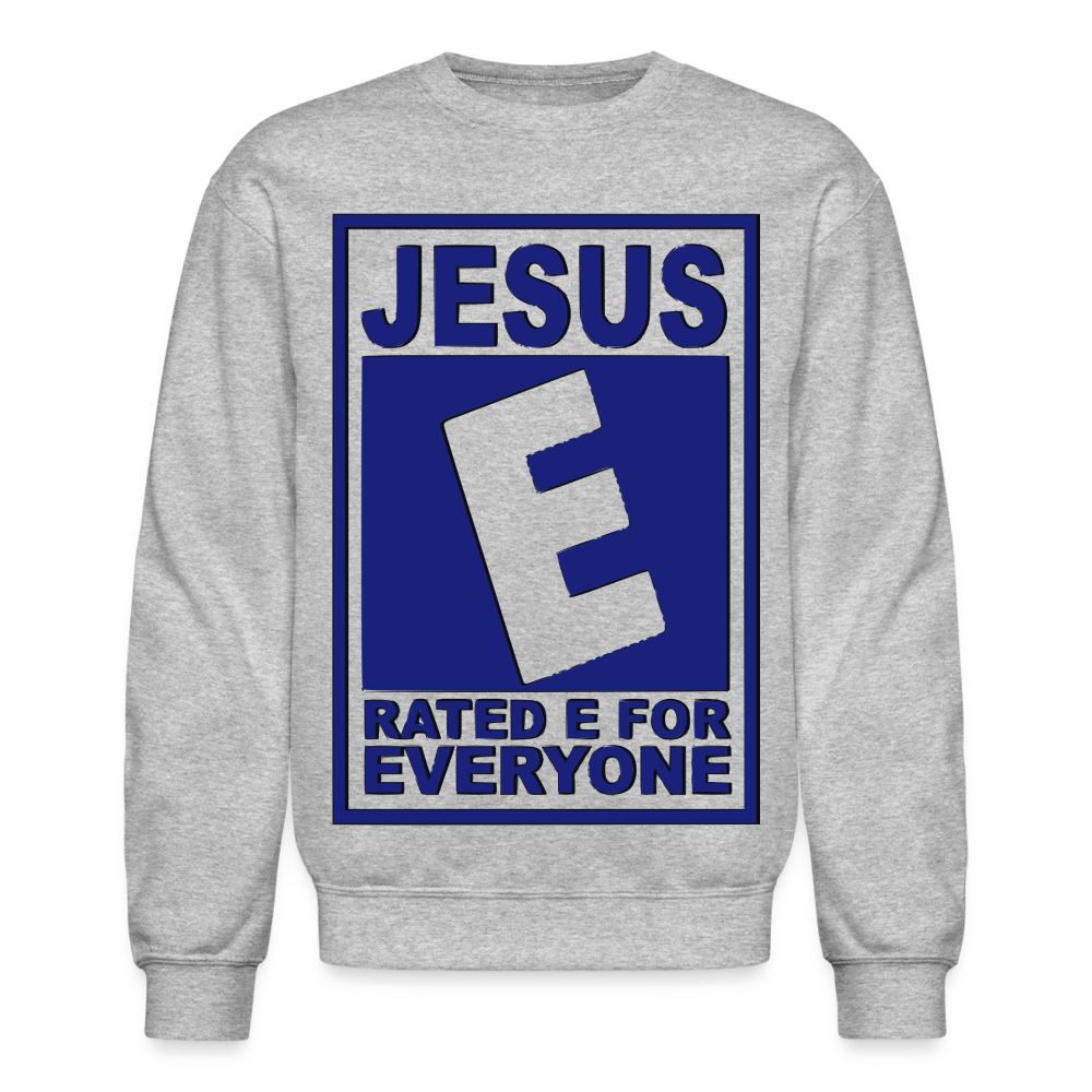 "Jesus" Sweatshirt - heather gray