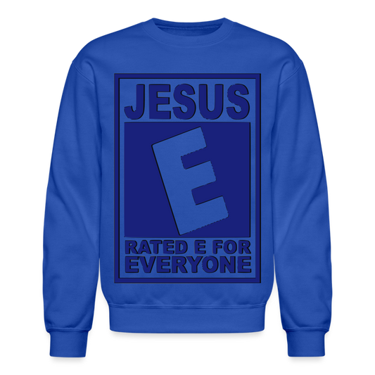"Jesus" Sweatshirt - royal blue