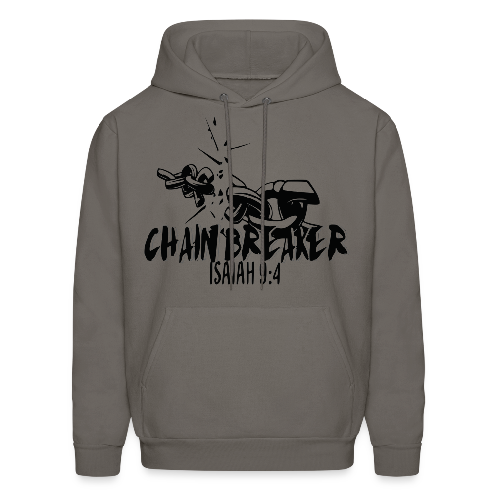 "CHAIN BREAKER" Hoodie - asphalt gray