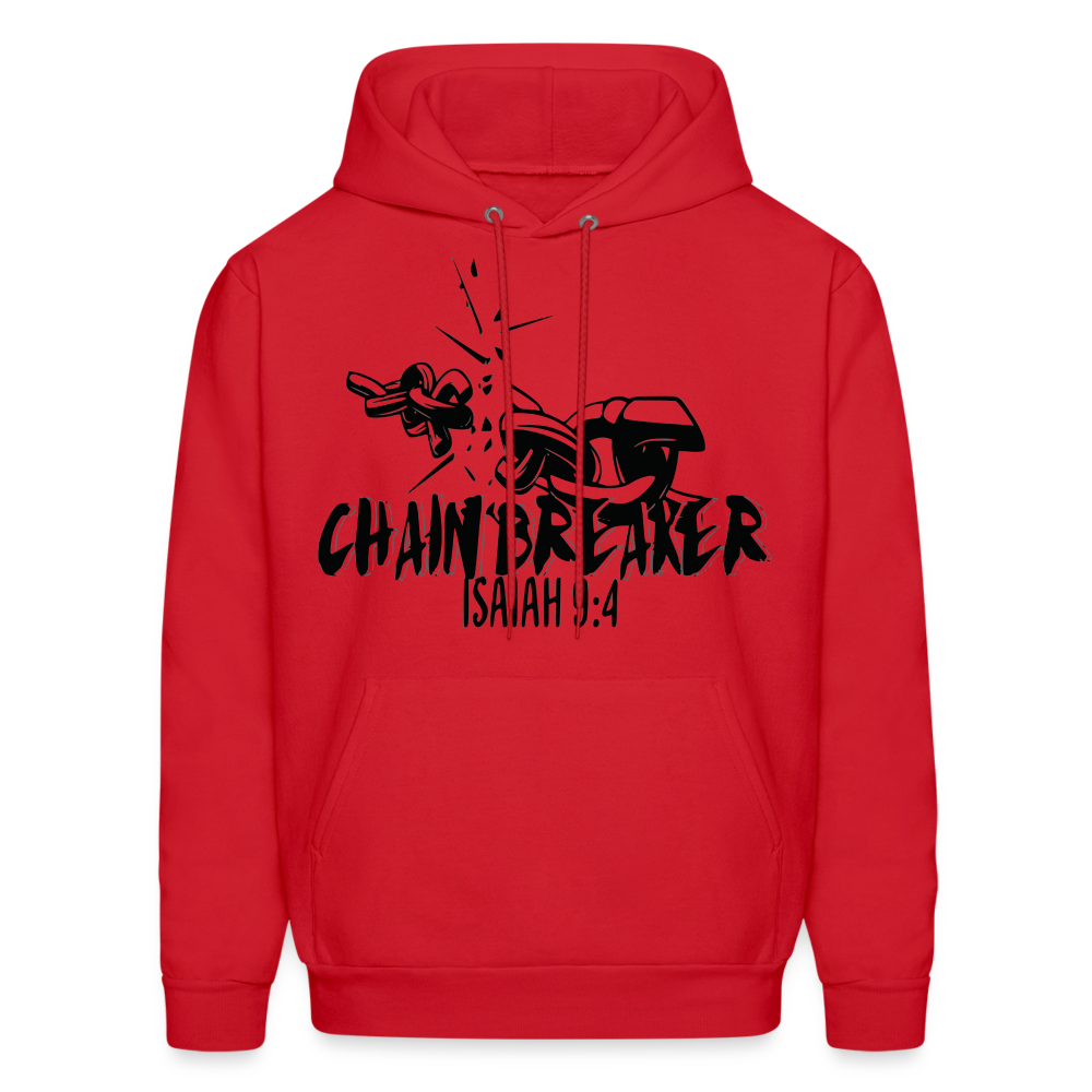 "CHAIN BREAKER" Hoodie - red