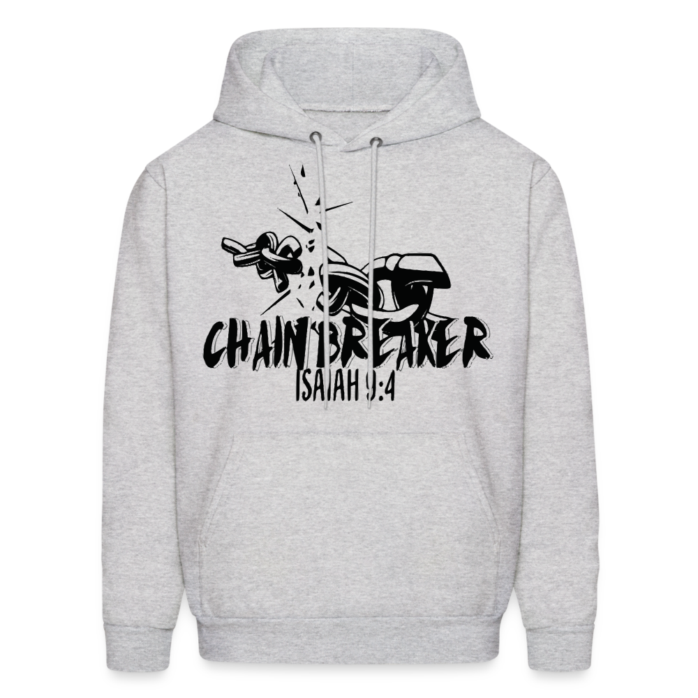 "CHAIN BREAKER" Hoodie - ash 