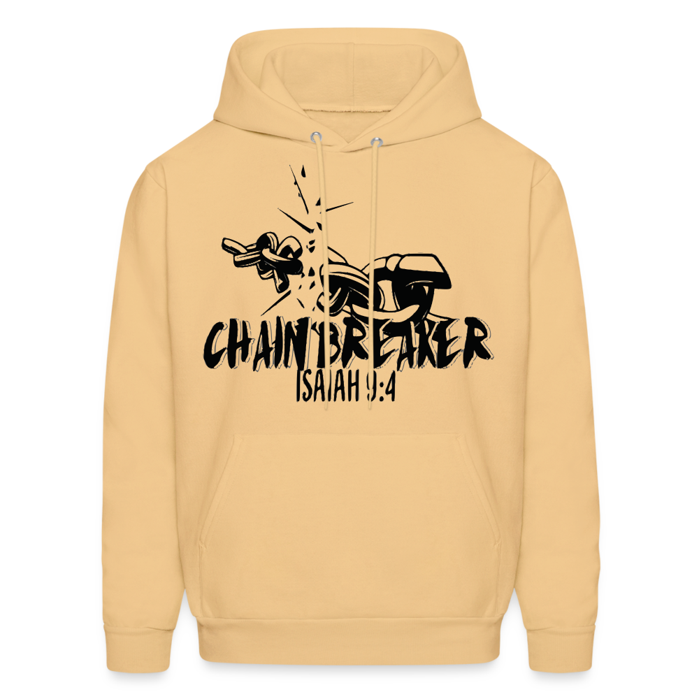 "CHAIN BREAKER" Hoodie - light yellow