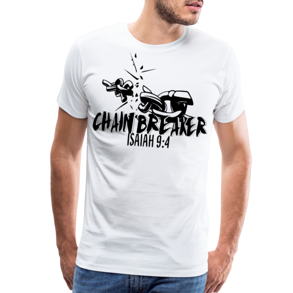 "CHAIN BREAKER" T-Shirt - white