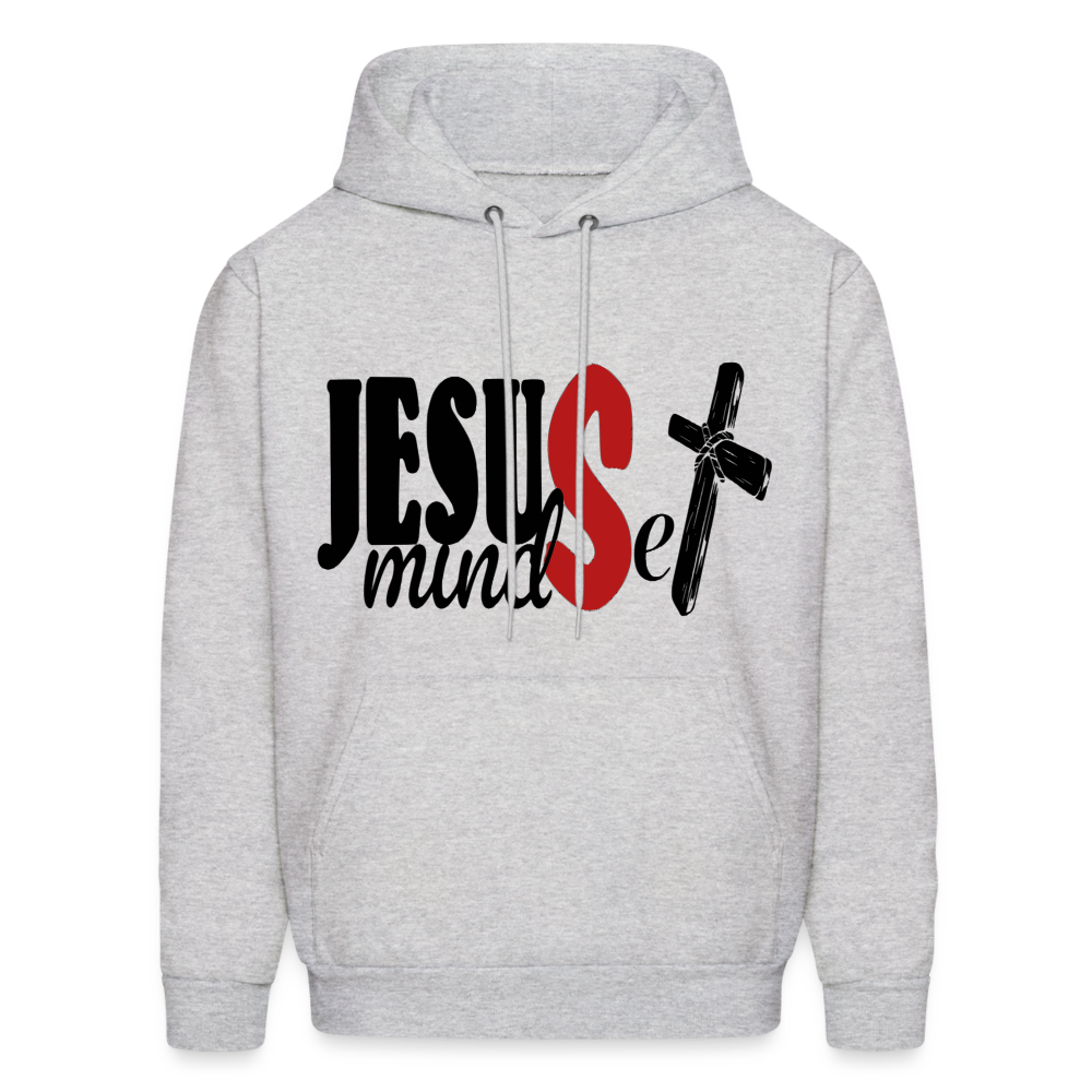 "Jesus Mindset" Hoodie - ash 