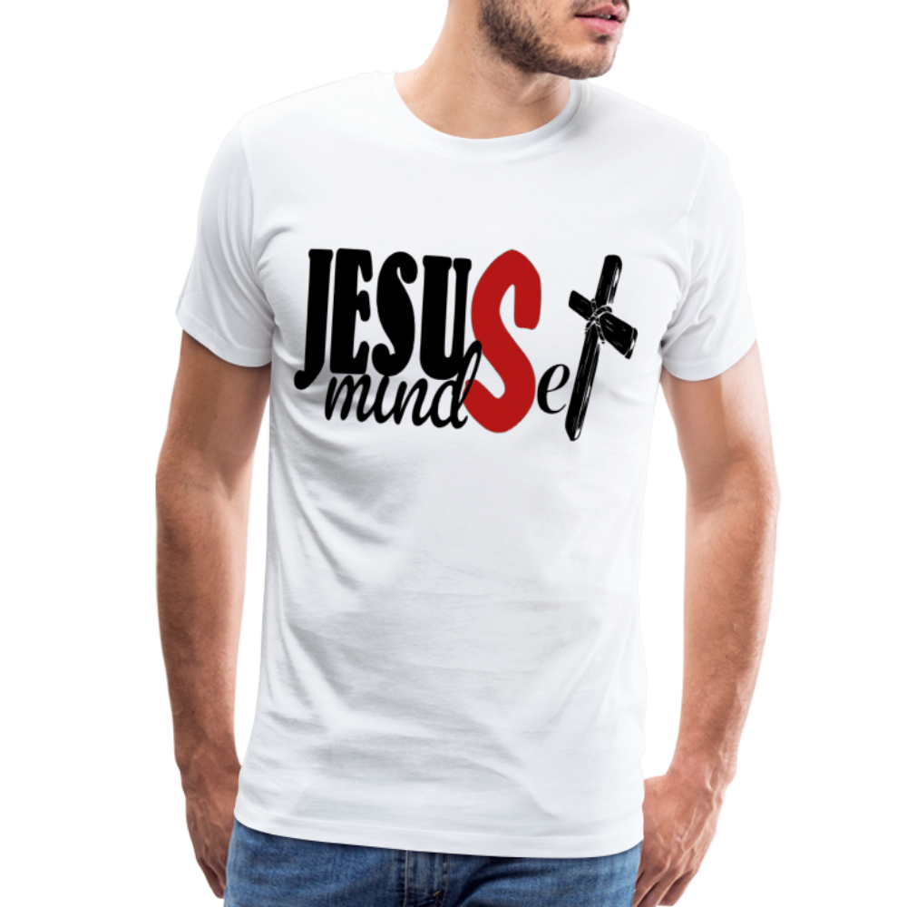 "Jesus Mindset" T-Shirt - white