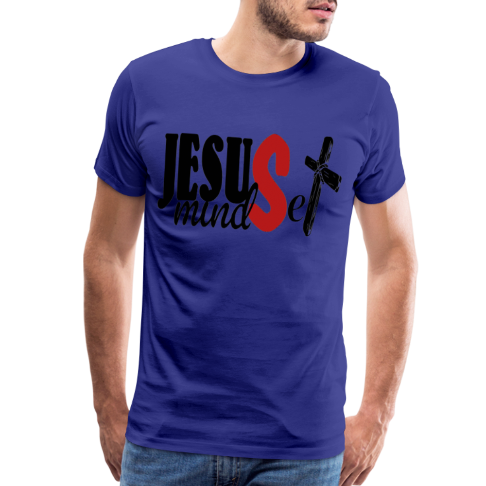 "Jesus Mindset" T-Shirt - royal blue