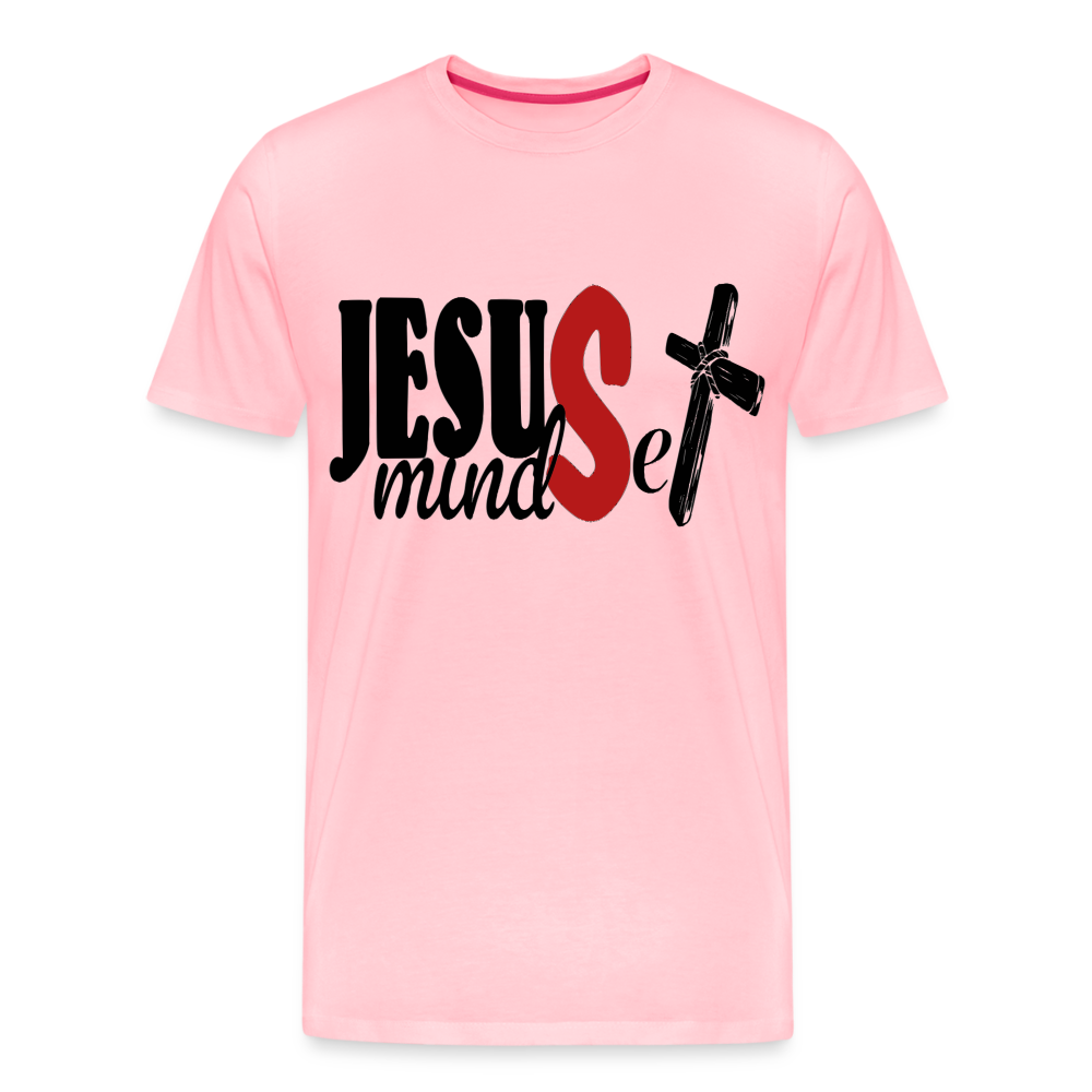 "Jesus Mindset" T-Shirt - pink