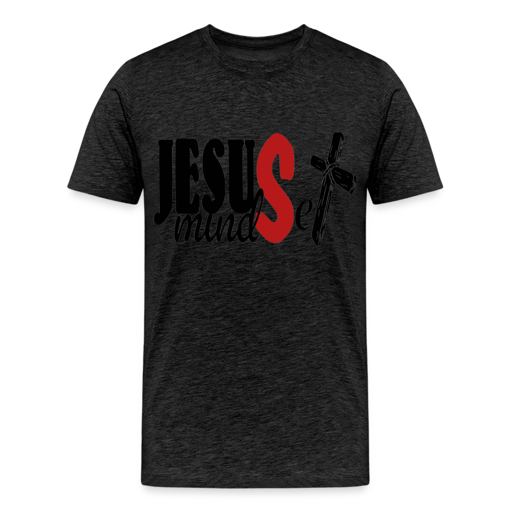 "Jesus Mindset" T-Shirt - charcoal grey