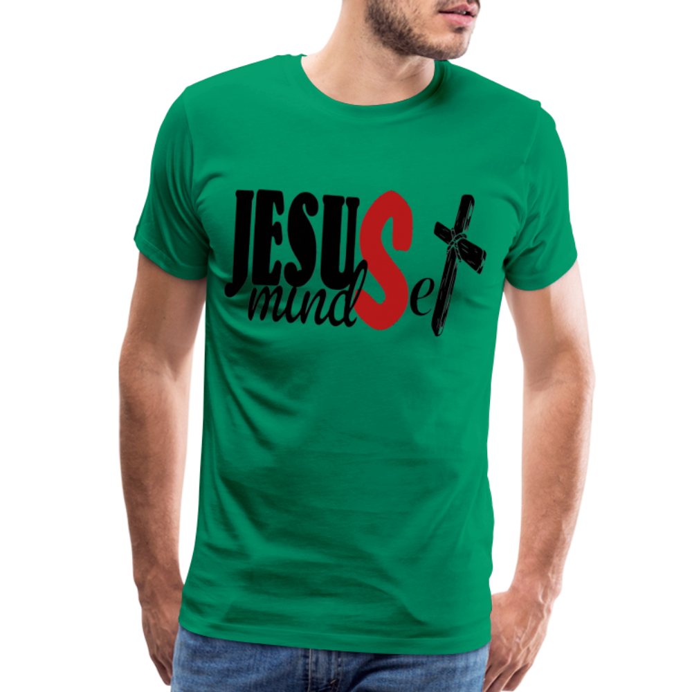 "Jesus Mindset" T-Shirt - kelly green