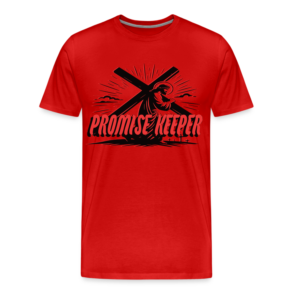"Promise Keeper" T-Shirt - red