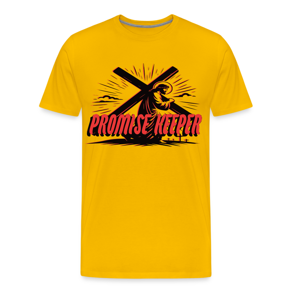 "Promise Keeper" T-Shirt - sun yellow