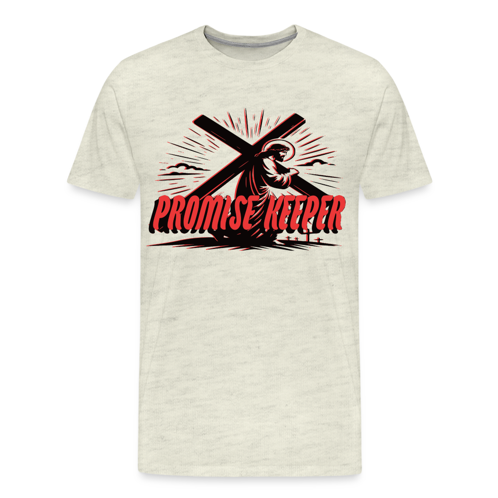 "Promise Keeper" T-Shirt - heather oatmeal