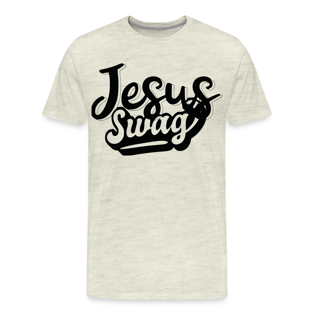 "Jesus Swag" T-Shirt - heather oatmeal