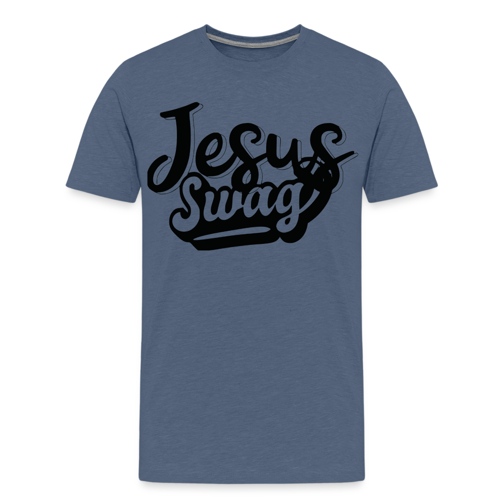 "Jesus Swag" T-Shirt - heather blue