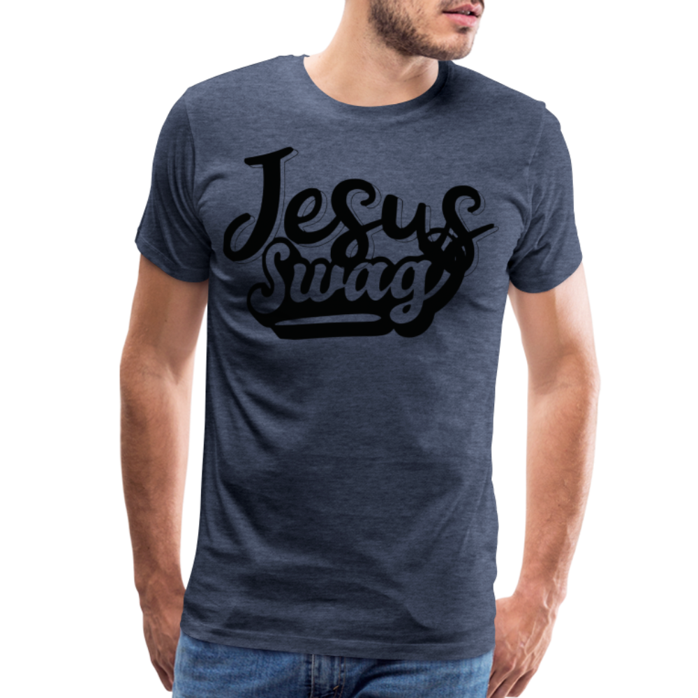 "Jesus Swag" T-Shirt - heather blue