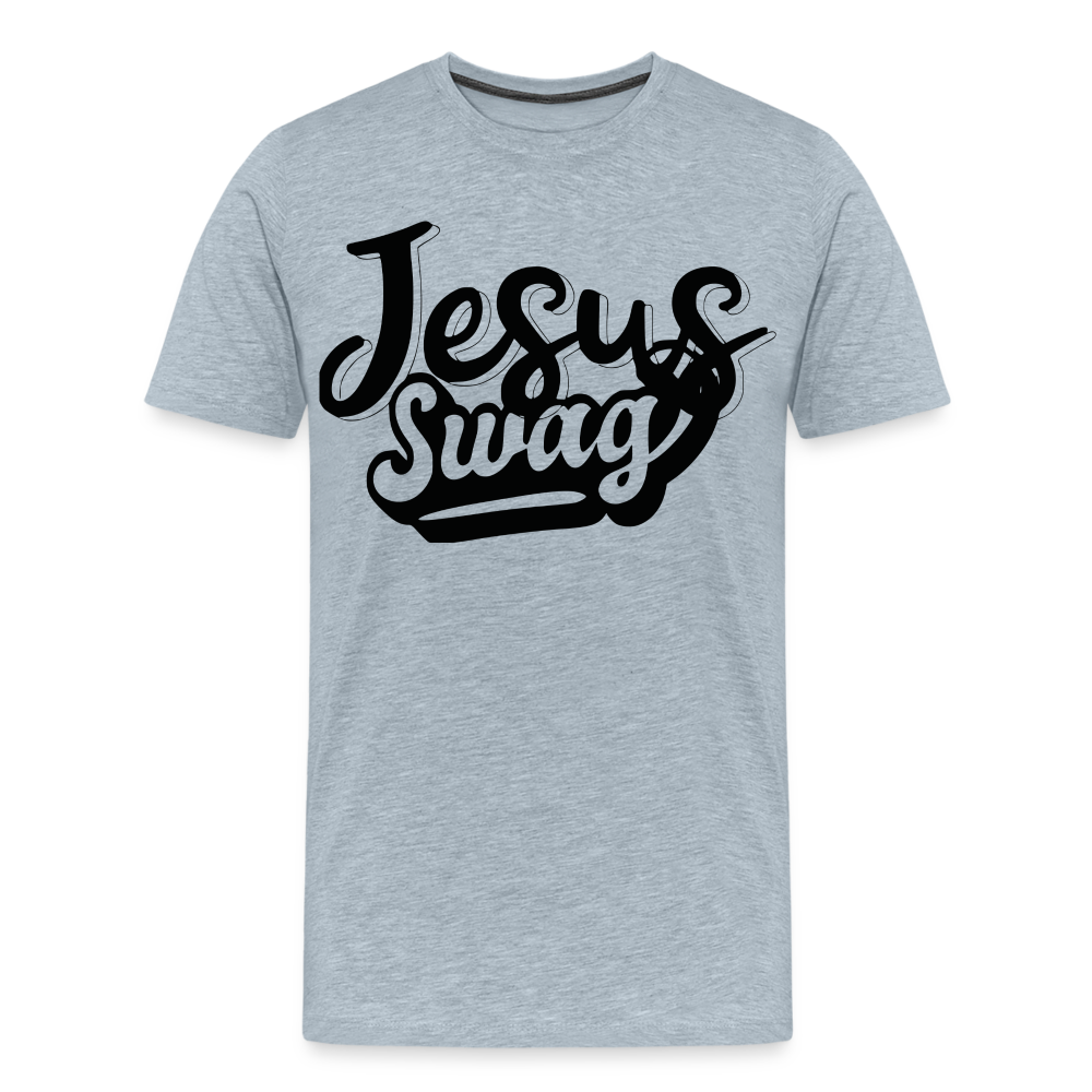 "Jesus Swag" T-Shirt - heather ice blue