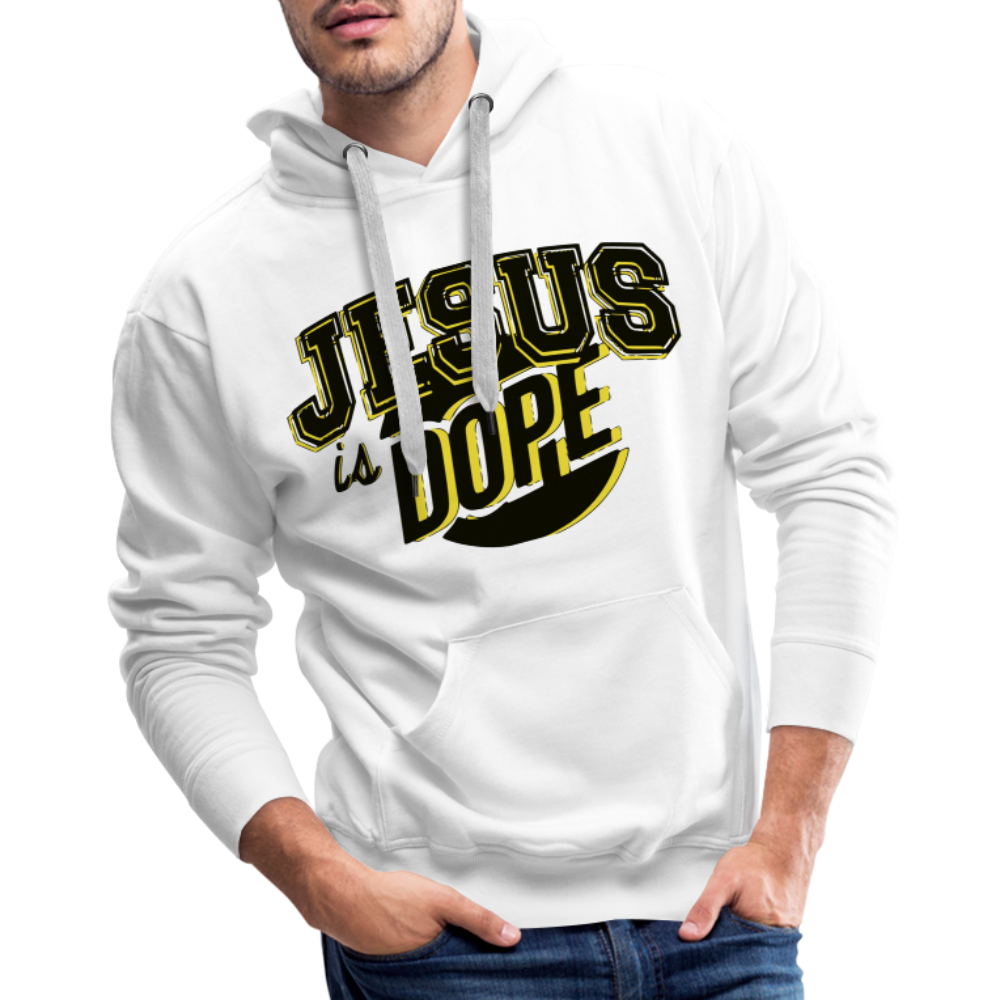 "Jesus Is Dope"  Hoodie - white