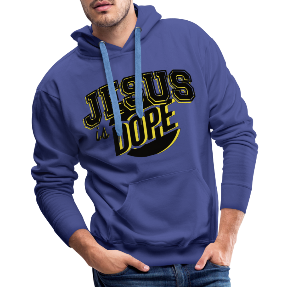 "Jesus Is Dope"  Hoodie - royal blue