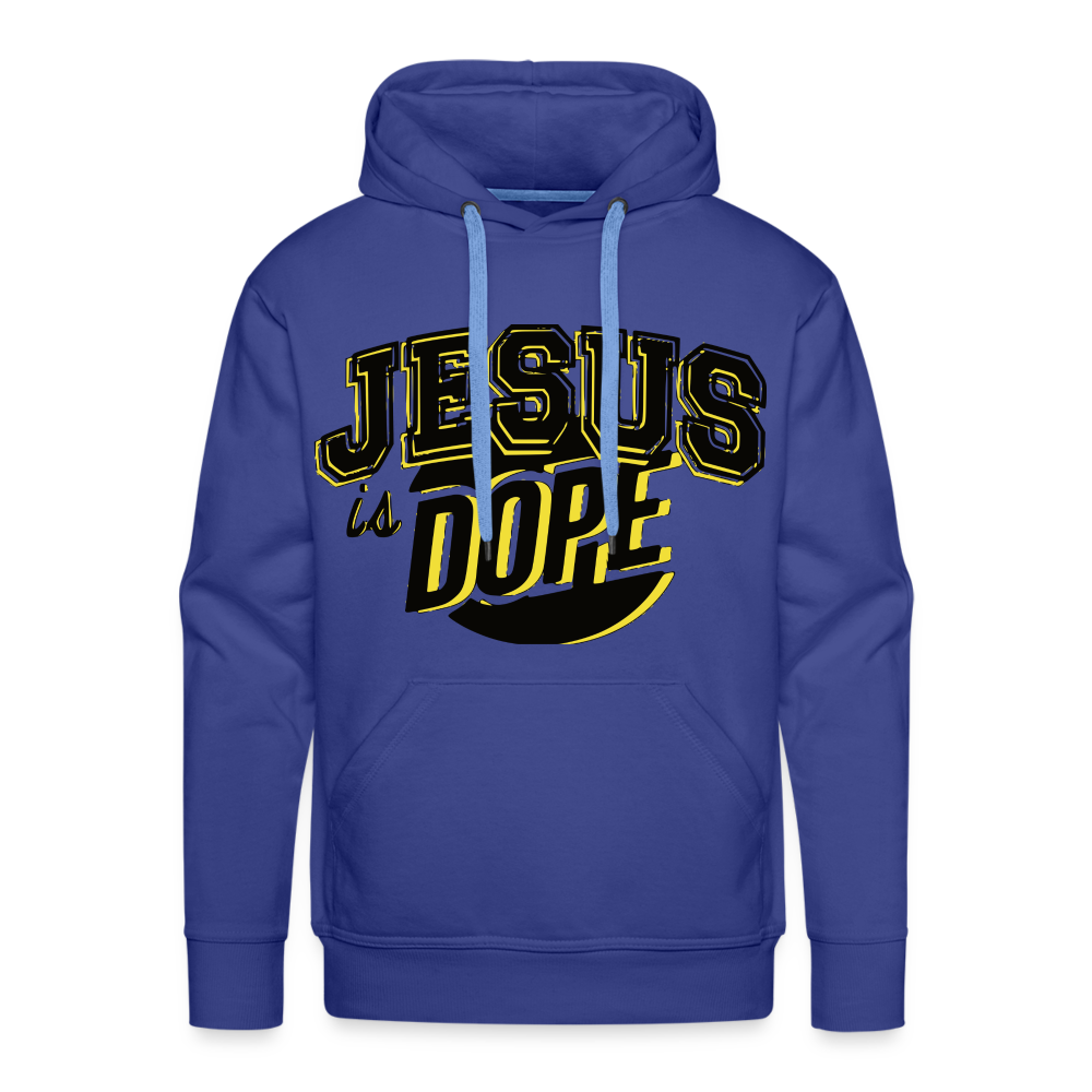 "Jesus Is Dope"  Hoodie - royal blue