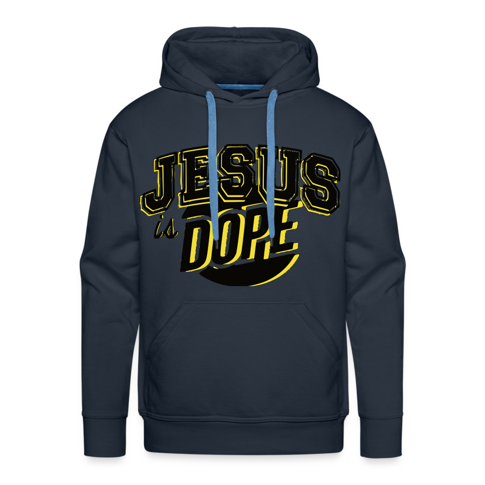 "Jesus Is Dope"  Hoodie - navy