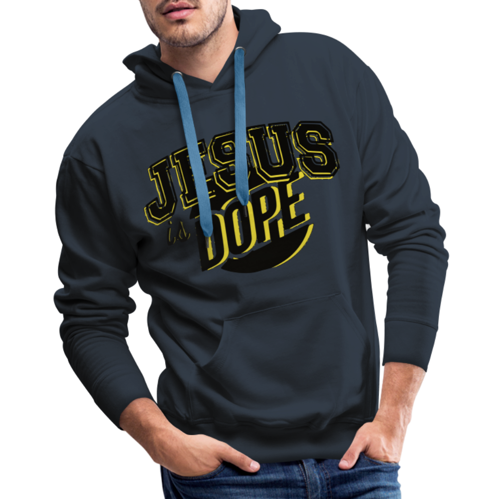 "Jesus Is Dope"  Hoodie - navy