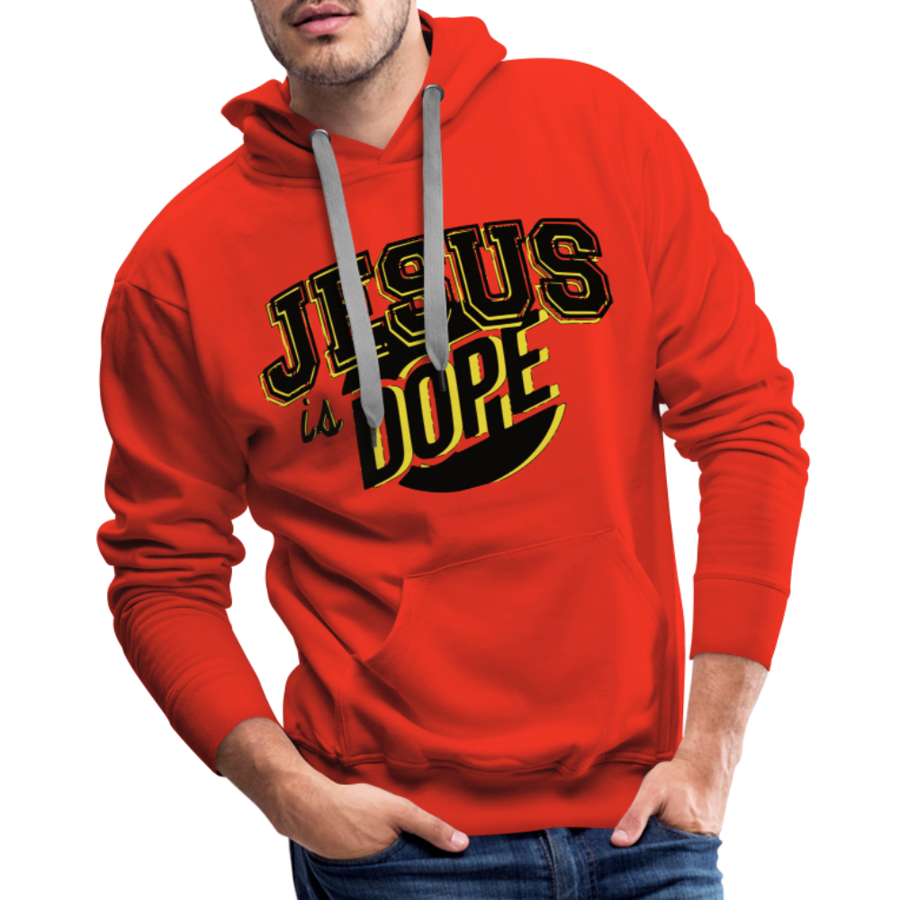 "Jesus Is Dope"  Hoodie - red