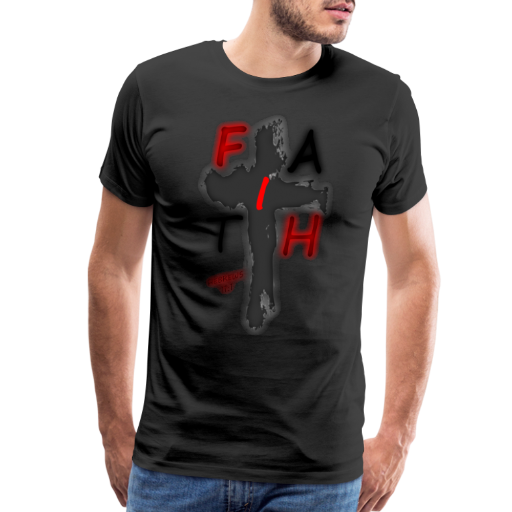 Men's "Faih" T-Shirt - black