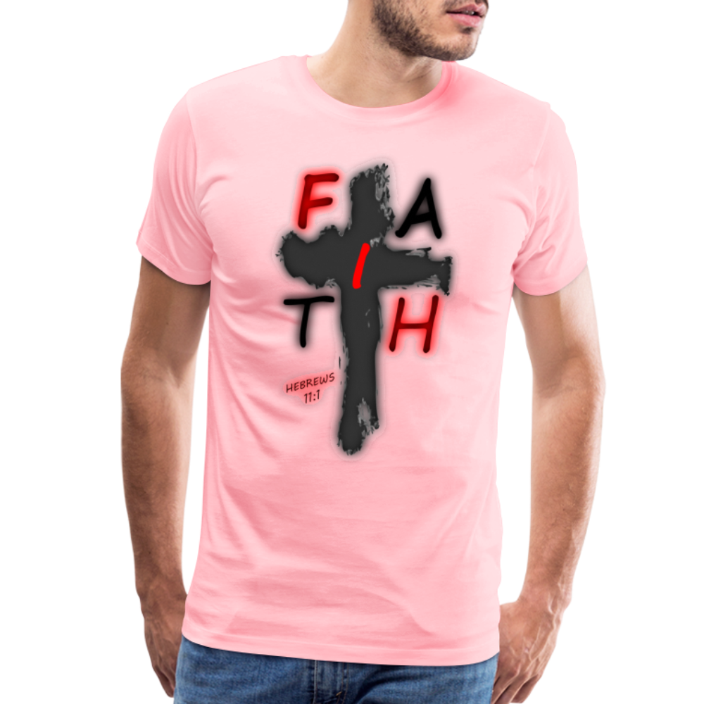 Men's "Faih" T-Shirt - pink