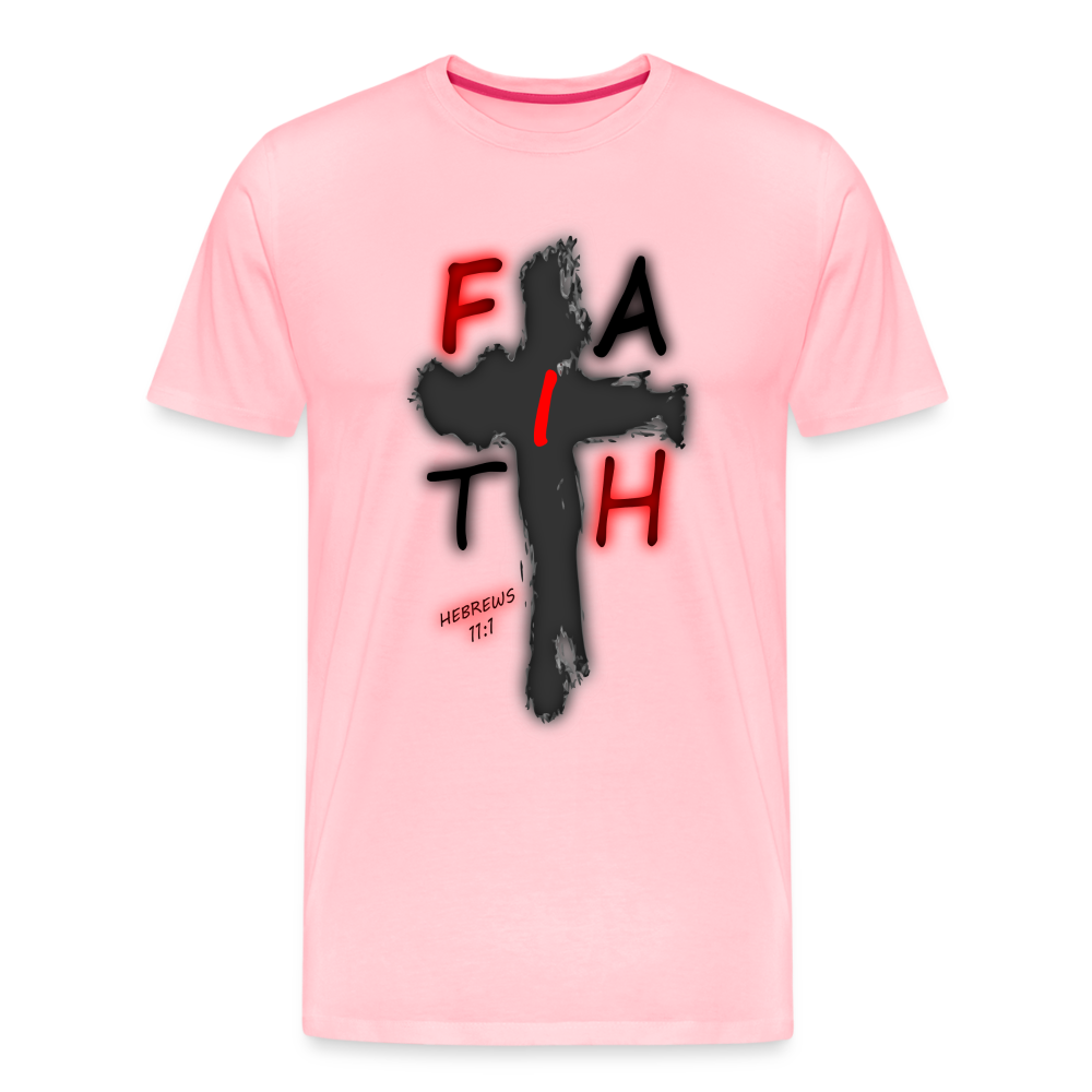 Men's "Faih" T-Shirt - pink