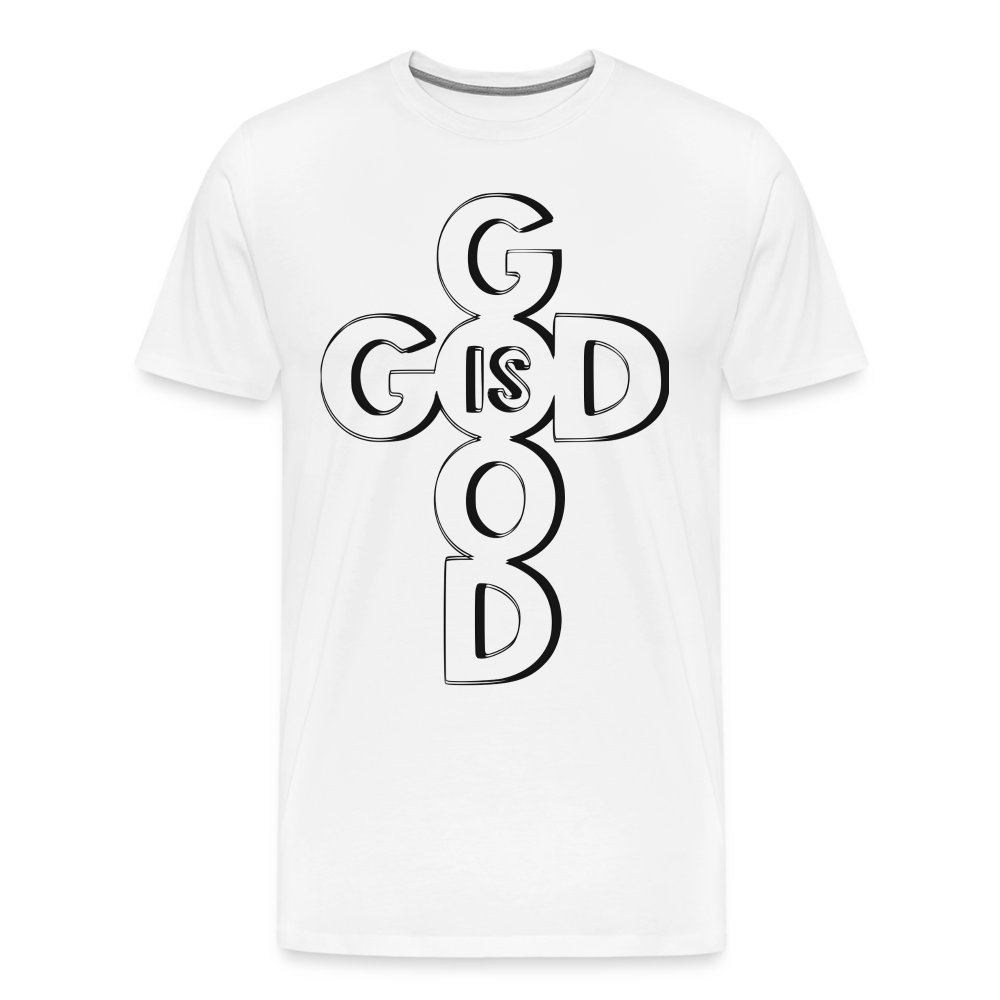 "God Is Good" T-Shirt - white