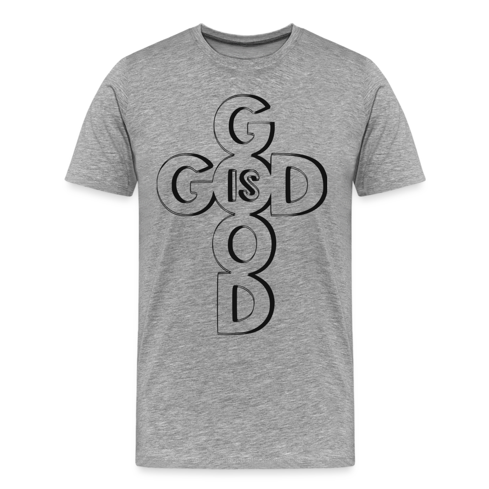 "God Is Good" T-Shirt - heather gray
