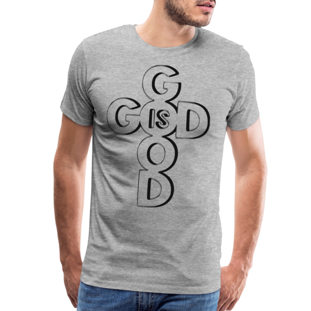 "God Is Good" T-Shirt - heather gray