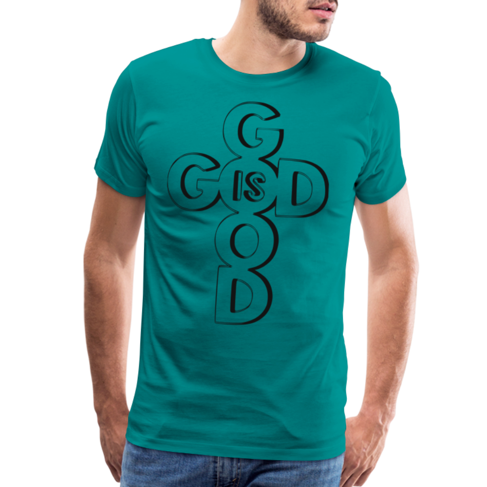 "God Is Good" T-Shirt - teal