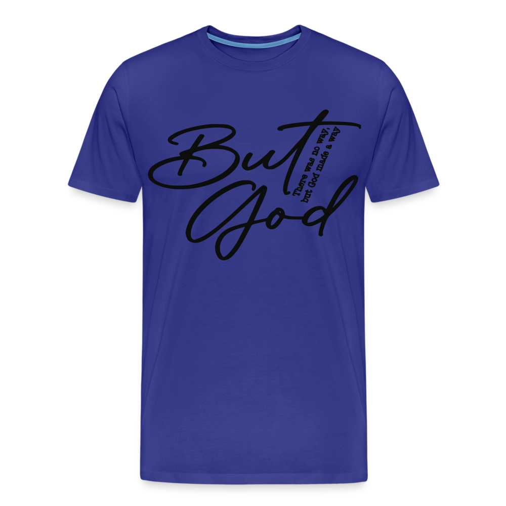 "But God" T-Shirt - royal blue