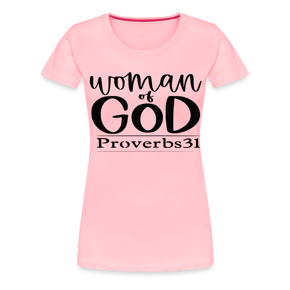 Women’s "Woman Of God" T-Shirt - pink