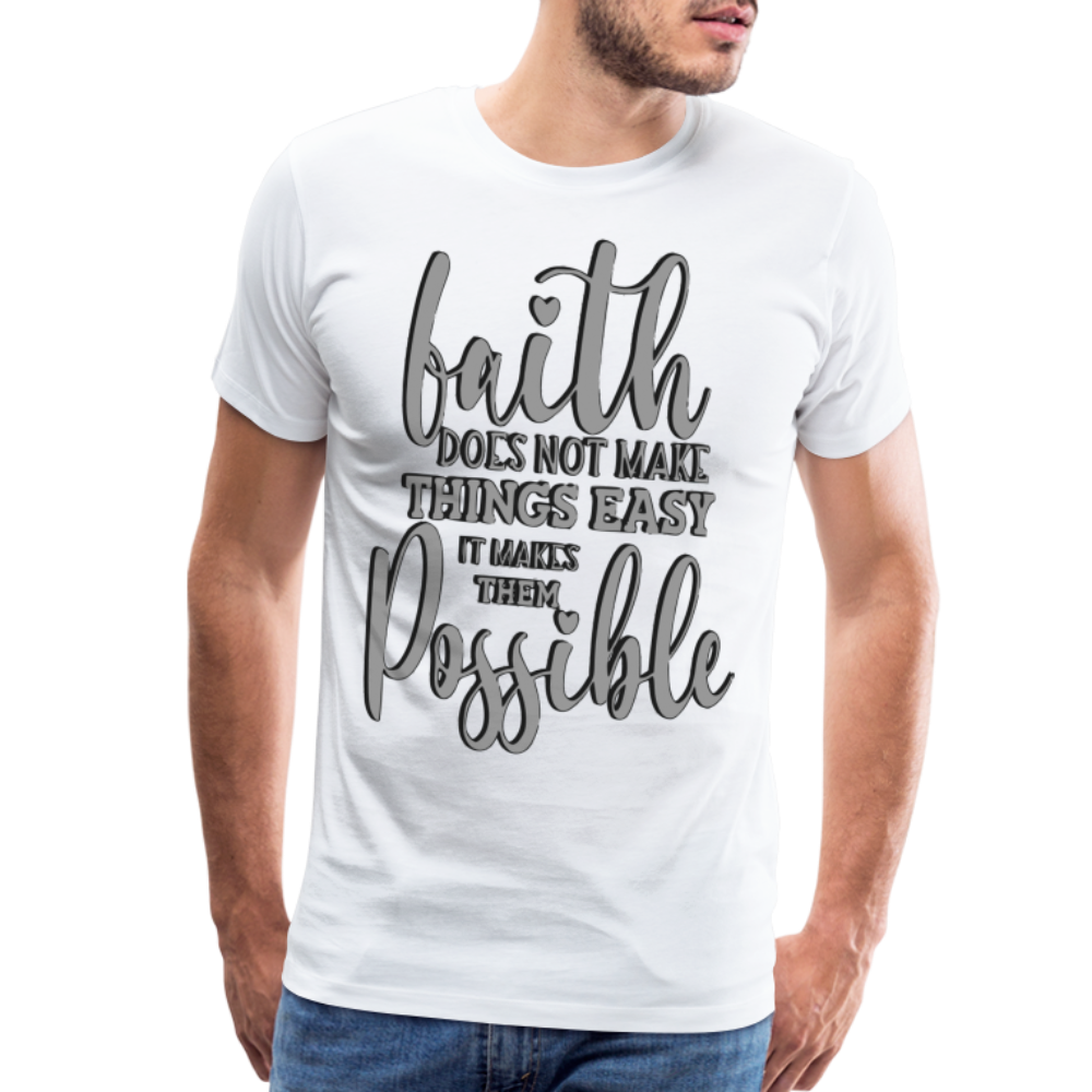 "Faith" T-Shirt - white