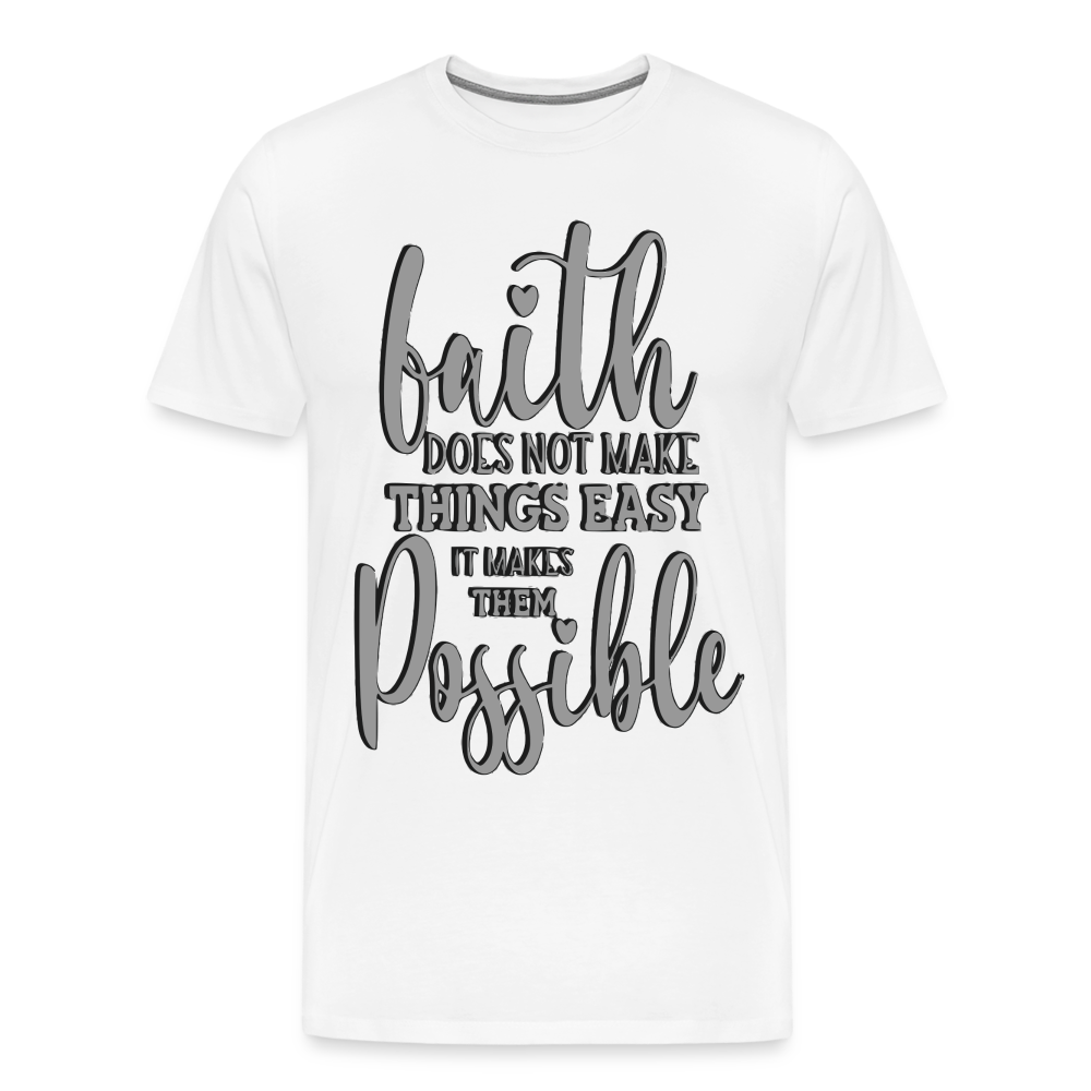 "Faith" T-Shirt - white