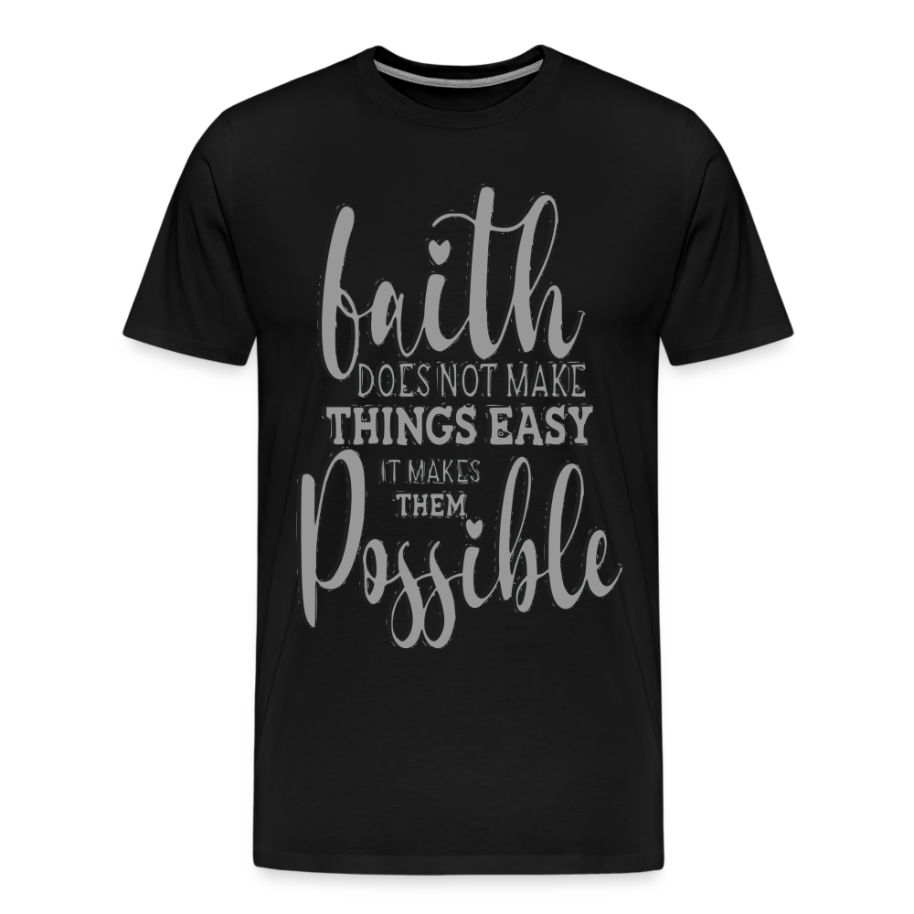 "Faith" T-Shirt - black