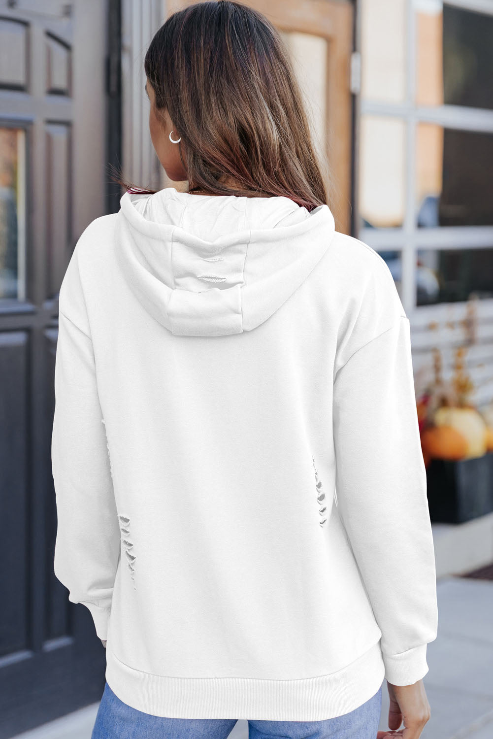 Cutout Hoodie