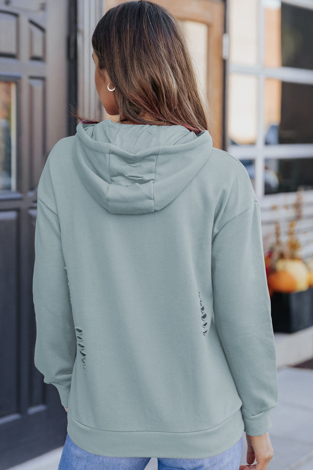 Cutout Hoodie