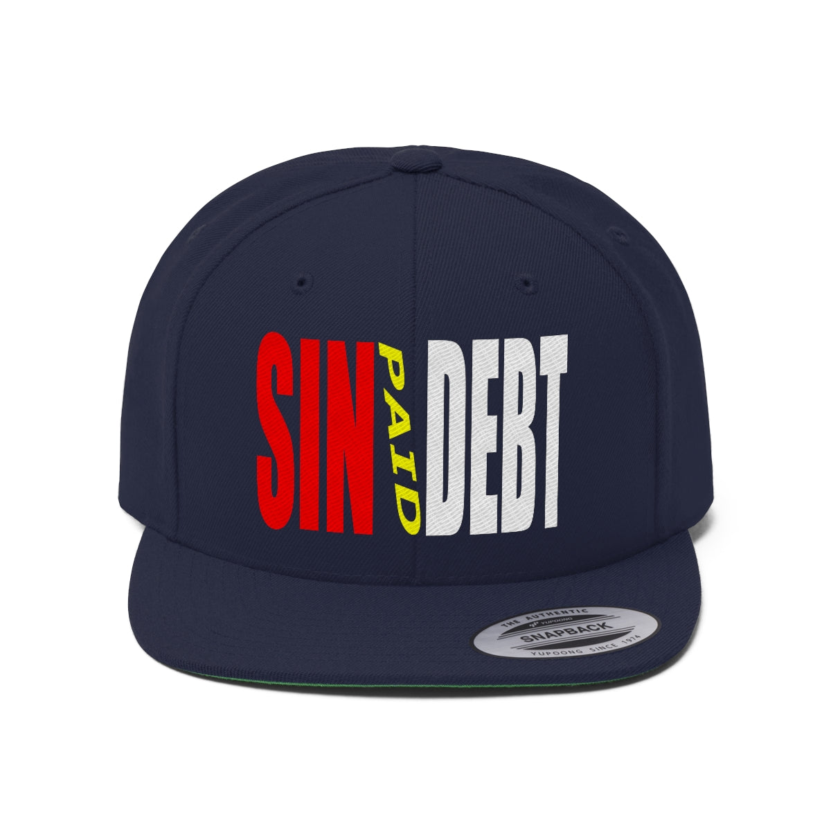 Unisex Flat Bill Hat