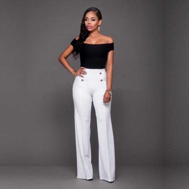 women's High Waist Pants - Lee Ola's Clothing