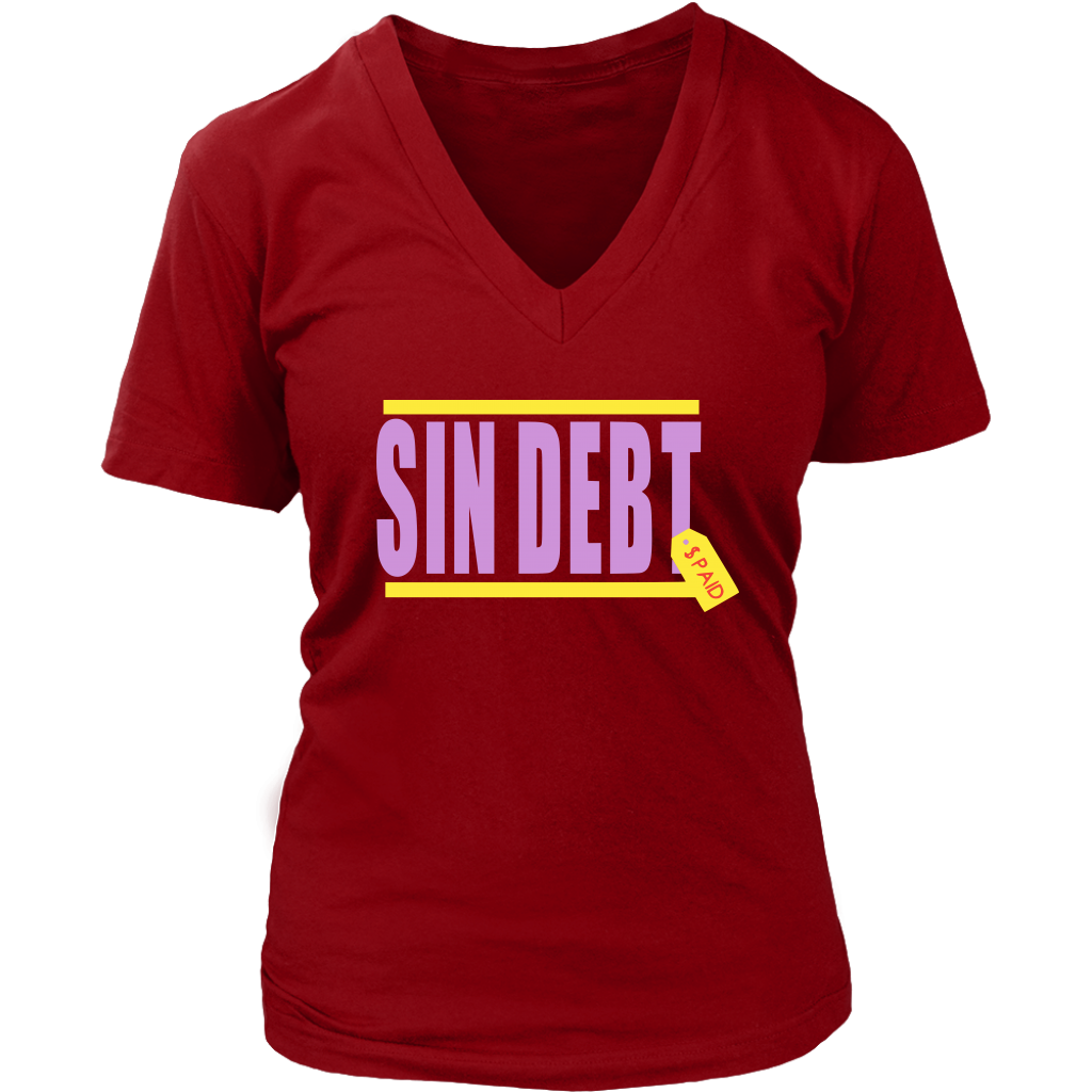 Women"s Sin Debt Paid - Lee Ola's Clothing