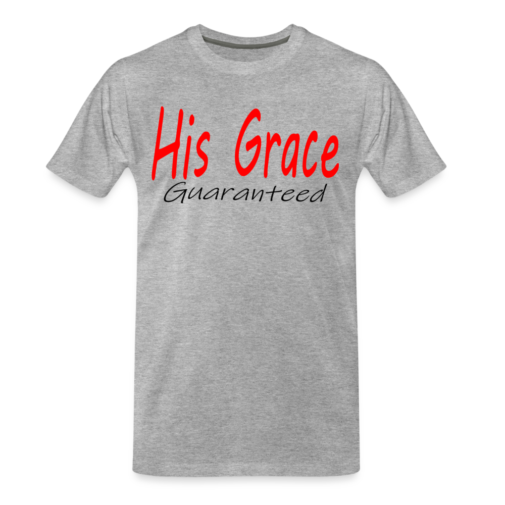 His Grace T-Shirt - heather gray