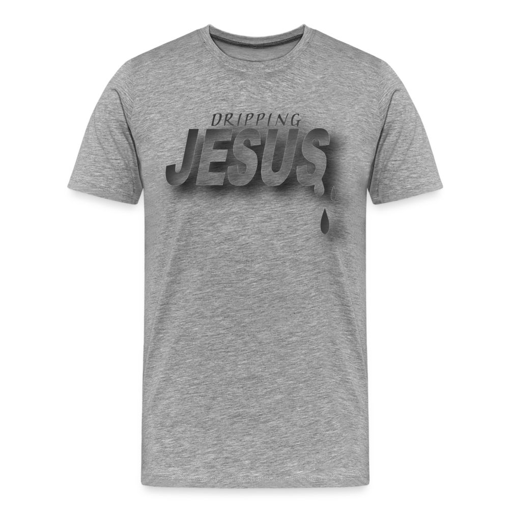 Men's "Jesus Drip" T-Shirt - heather gray