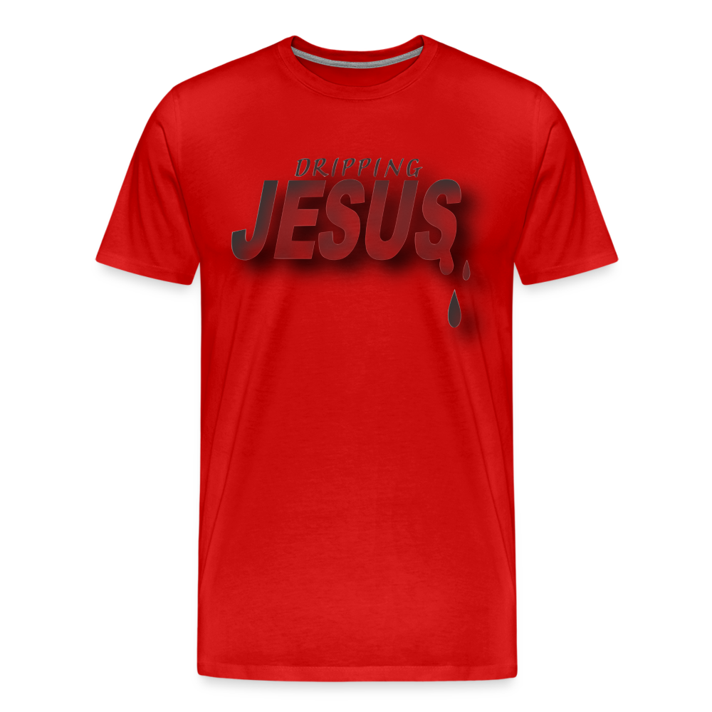 Men's "Jesus Drip" T-Shirt - red