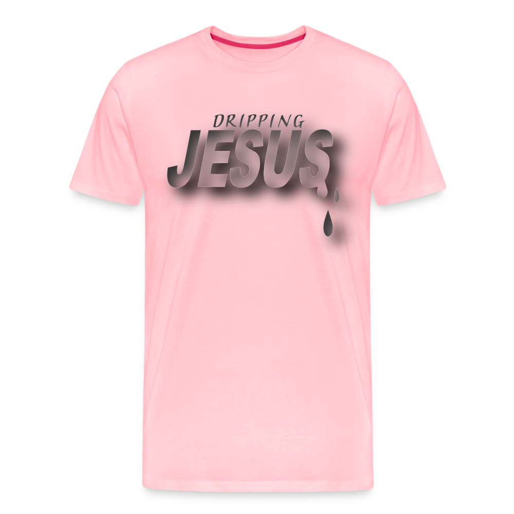 Men's "Jesus Drip" T-Shirt - pink